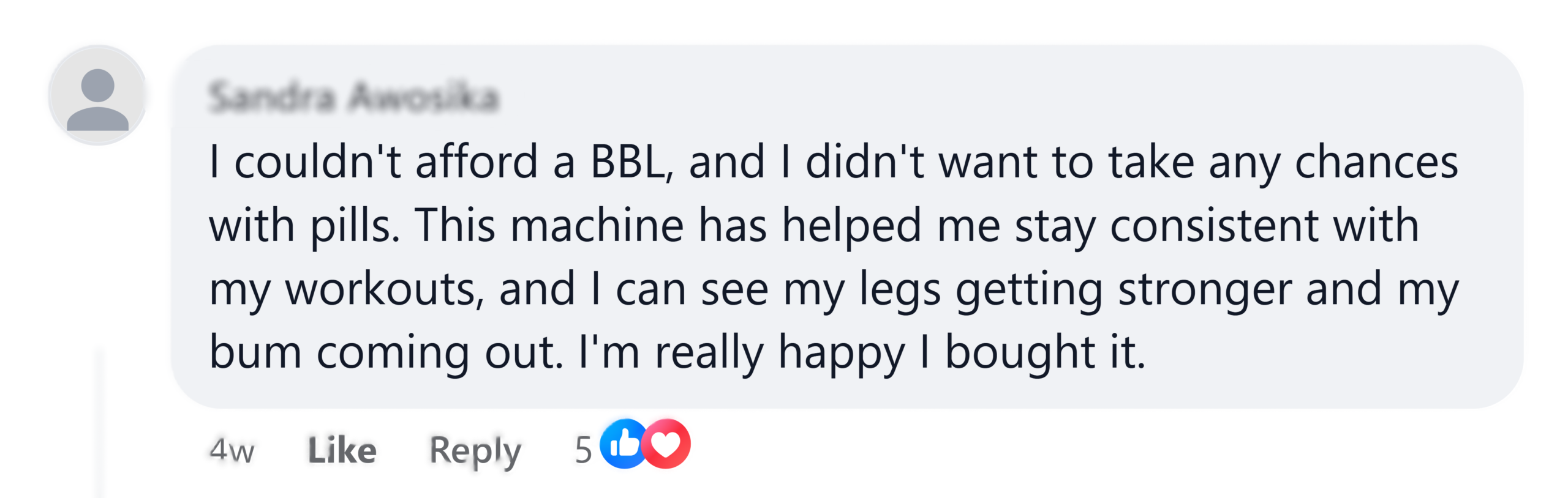 Customer comment 2